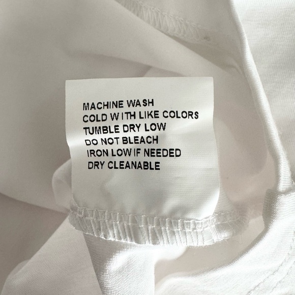 ZINO VIZO (NWT) Men’s White Soft 3 Cotton Blend 3 Button T-Shirt-SMALL - Picture 4 of 8